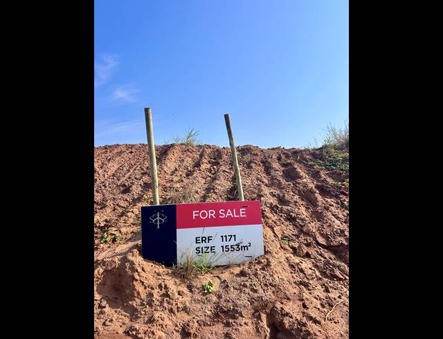 1,553M² VACANT LAND FOR SALE IN SEATON ESTATE